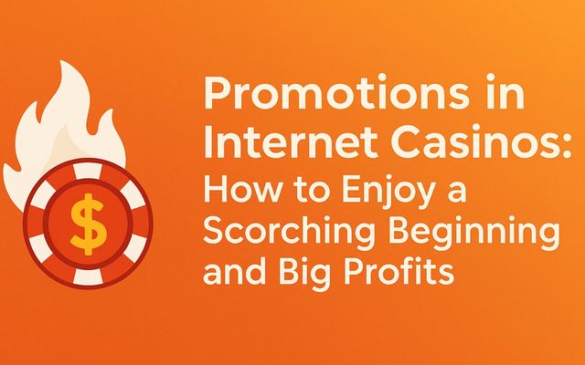 Promotions in Internet Casinos: How to Enjoy a Scorching Beginning and Big Profits